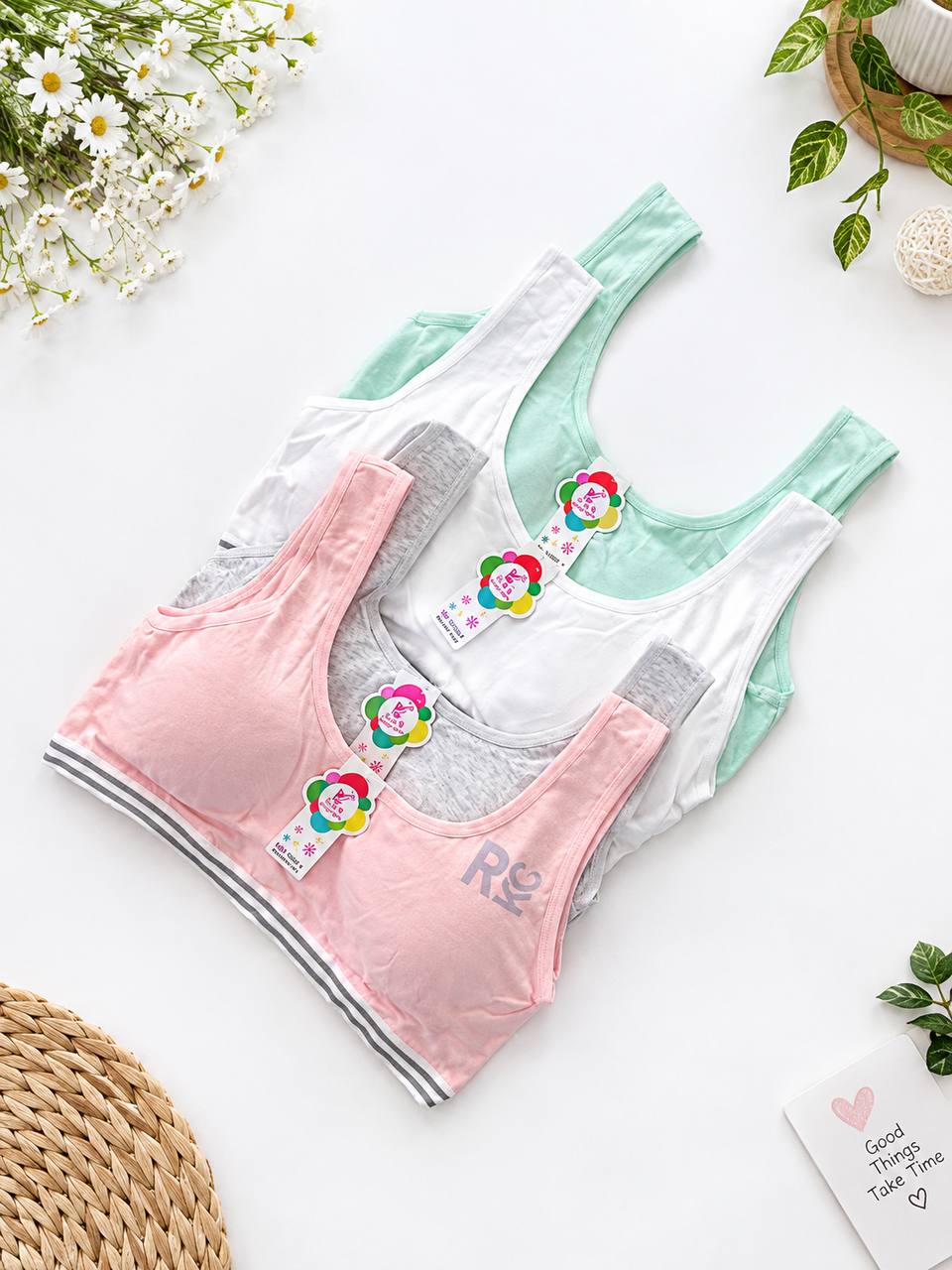 نیمتنه دخترانه  نخپنبه وارداتی